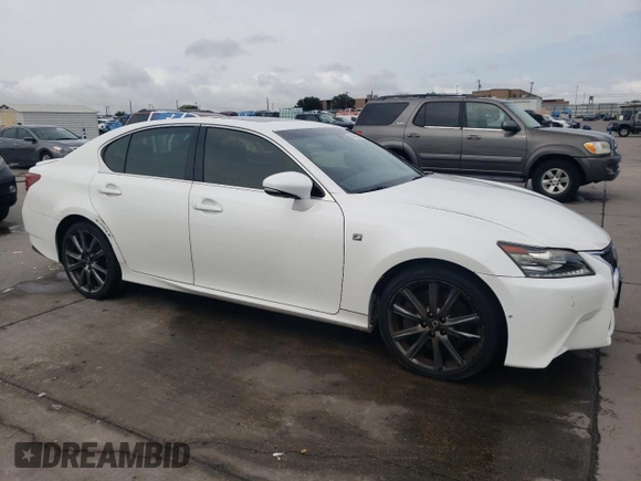 2013 Lexus GS 350 with VIN JTHBE1BL6D5022101, listed as a Copart auction lot 64355834 with 180,786 mi miles and Salvage Title. Bid and sale history available at carsss.com. Image 4.