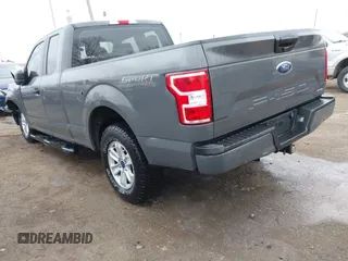 2018 Ford F-150 XL with VIN 1FTEX1EP1JFB25097, listed as a IAAI auction lot 41820009 with 137,138 mi miles and . Bid and sale history available at DreamBid. Image 3.