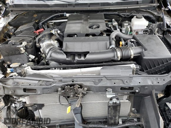 2024 Nissan Frontier Pro-4X with VIN 1N6ED1EKXRN600239, listed as a Copart auction lot 53429825 with 16,383 mi miles and Salvage title. Bid and sale history available at DreamBid. Image 11.