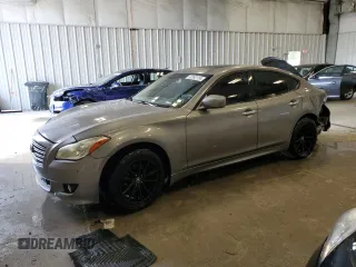 2011 Infiniti M with VIN JN1BY1ARXBM376921, listed as a Copart auction lot 72392124 with 125,473 mi miles and Non Repairable. Bid and sale history available at carsss.com. Image 1.