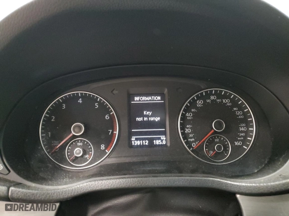 2014 Volkswagen Passat SE with VIN 1VWBP7A3XEC001570, listed as a Copart auction lot 45504675 with 139,112 mi miles and Clean Title. Bid and sale history available at carsss.com. Image 9.