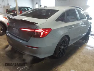 2022 Honda Civic Si with VIN 2HGFE1E59NH472028, listed as a IAAI auction lot 41249075 with 37,970 mi miles and . Bid and sale history available at DreamBid. Image 4.