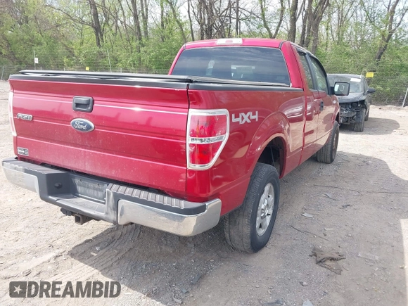 2010 Ford F-150 XL with VIN 1FTEX1E85AFC22697, listed as a IAAI auction lot 42081108 with 154,867 mi miles and . Bid and sale history available at DreamBid. Image 4.