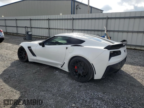 2015 Chevrolet Corvette Z06 3LZ with VIN 1G1YT2D6XF5602168, listed as a Copart auction lot 56561745 with 28,660 mi miles and Salvage title. Bid and sale history available at DreamBid. Image 2.