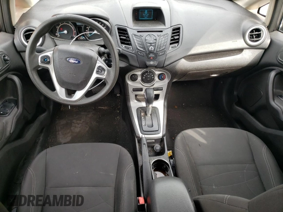 2017 Ford Fiesta SE with VIN 3FADP4EJ5HM167667, listed as a Copart auction lot 48505885 with 37,263 mi miles and Salvage Title. Bid and sale history available at carsss.com. Image 8.