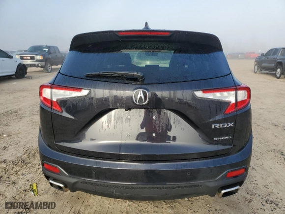 2024 Acura RDX w/Technology Package with VIN 5J8TC2H55RL015249, listed as a Copart auction lot 45902165 with 4,113 mi miles and Salvage Title. Bid and sale history available at carsss.com. Image 6.