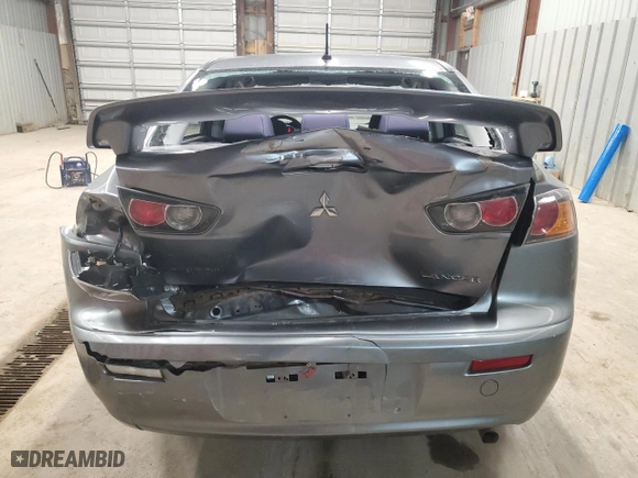 2015 Mitsubishi Lancer ES with VIN JA32U2FU8FU002162, listed as a Copart auction lot 49337325 with 0 miles and Salvage Title. Bid and sale history available at carsss.com. Image 6.