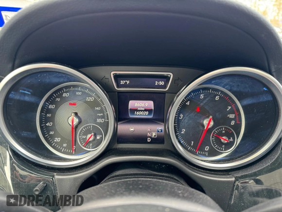 2017 Mercedes-Benz GLS 550 with VIN 4JGDF7DE7HA911930, listed as a Copart auction lot 43680344 with 160,020 mi miles and . Bid and sale history available at DreamBid. Image 8.