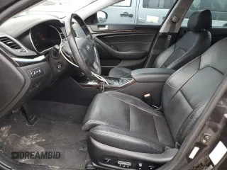 2016 Kia Cadenza Premium with VIN KNALN4D71G5206869, listed as a Copart auction lot 75530964 with 72,178 mi miles and Salvage Title. Bid and sale history available at carsss.com. Image 7.