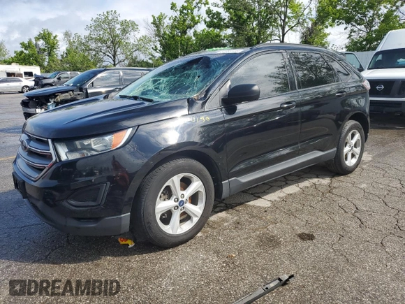 2016 Ford Edge SE with VIN 2FMPK3G98GBB11107, listed as a Copart auction lot 54983135 with 145,036 mi miles and Salvage title. Bid and sale history available at DreamBid. Image 1.