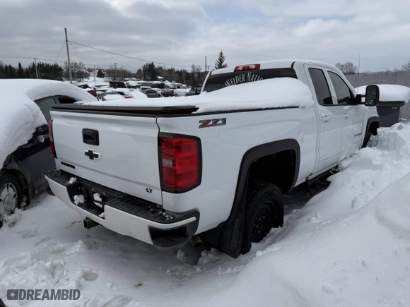 2017 Chevrolet Silverado 1500 LT with VIN 1GCVKRECXHZ214542, listed as a Copart auction lot 46627615 with 0 mi miles and Salvage Title. Bid and sale history available at carsss.com. Image 3.