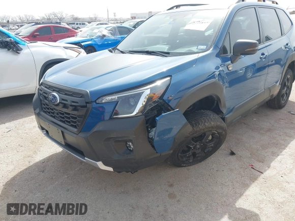 2023 Subaru Forester Wilderness with VIN JF2SKAMC2PH438173, listed as a IAAI auction lot 41751177 with 12,469 mi miles. Bid and sale history available at carsss.com. Image 6.