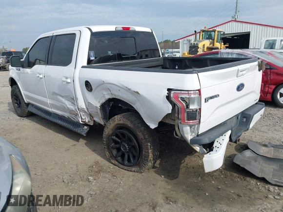 2016 Ford F-150 XLT with VIN 1FTEW1EF6GKE51018, listed as a IAAI auction lot 41856445 with 133,652 mi miles and . Bid and sale history available at DreamBid. Image 3.