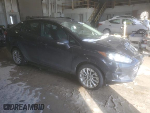 2014 Ford Fiesta SE with VIN 3FADP4BJXEM156180, listed as a Copart auction lot 45929245 with 98,998 mi miles and Salvage Title. Bid and sale history available at carsss.com. Image 4.