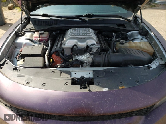 2019 Dodge Charger SRT Hellcat with VIN 2C3CDXL95KH598366, listed as a Copart auction lot 68526184 with 82,679 mi miles and Salvage Title. Bid and sale history available at DreamBid. Image 11.