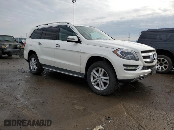 2016 Mercedes-Benz GL with VIN 4JGDF6EE3GA698255, listed as a Copart auction lot 83559684 with 105,421 mi miles and Non Repairable. Bid and sale history available at carsss.com. Image 4.