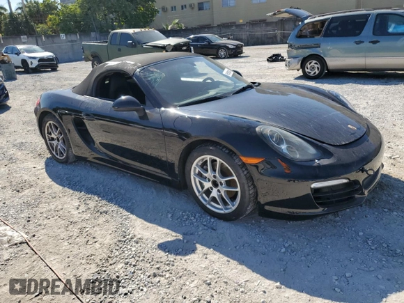 2014 Porsche Boxster z VIN WP0CA2A8XES121365, wystawiony jako Copart lot #49906585 z przebiegiem Nie podano mil oraz Szkoda całkowita • Salvage title. Historia ofert i sprzedaży dostępna na DreamBid. Obrazek 4.