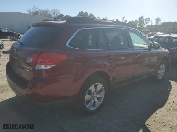 2012 Subaru Outback 3.6R Limited with VIN 4S4BRDKC6C2285031, listed as a Copart auction lot 50172845 with 202,390 mi miles and Clean Title. Bid and sale history available at carsss.com. Image 3.
