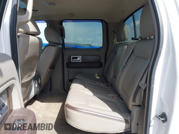 2010 Ford F-150 XL with VIN 1FTFW1EV3AFB52615, listed as a IAAI auction lot 41958436 with 148,572 mi miles. Bid and sale history available at carsss.com. Image 8.