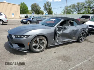 2024 Ford Mustang EcoBoost with VIN 1FAGP8UH3R5120065, listed as a Copart auction lot 54147145 with 41,015 mi miles and Salvage Title. Bid and sale history available at carsss.com. Image 1.