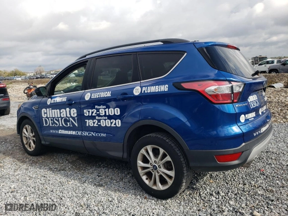 2018 Ford Escape SE with VIN 1FMCU0GD3JUC67441, listed as a Copart auction lot 86274134 with 101,667 mi miles and Salvage Title. Bid and sale history available at carsss.com. Image 2.