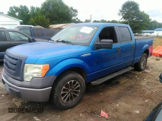 2009 Ford F-150 XL with VIN 1FTRW12W39FA11159, listed as a IAAI auction lot 42445358 with 108,599 mi miles and . Bid and sale history available at DreamBid. Image 2.