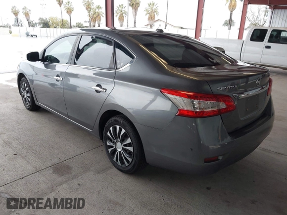 2015 Nissan Sentra S with VIN 3N1AB7AP9FY256920, listed as a IAAI auction lot 41491292 with 163,404 mi miles and . Bid and sale history available at DreamBid. Image 3.