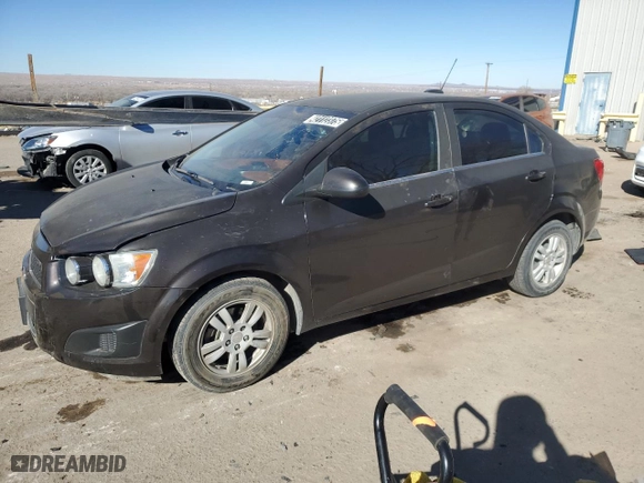 2016 Chevrolet Sonic LT with VIN 1G1JC5SH5G4133134, listed as a Copart auction lot 42112375 with 223,176 mi miles and Clean Title. Bid and sale history available at carsss.com. Image 1.