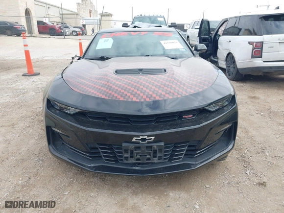 2019 Chevrolet Camaro 1SS with VIN 1G1FE1R73K0141237, listed as a IAAI auction lot 41550025 with 35,477 mi miles. Bid and sale history available at carsss.com. Image 12.