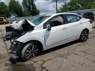 2021 Nissan Versa SV с VIN 3N1CN8EV9ML806593, выставлен на аукционе Copart как лот 61744415 с пробегом Не указан миль и Списание • Salvage title. История ставок и продаж доступна на DreamBid. Изображение 1.