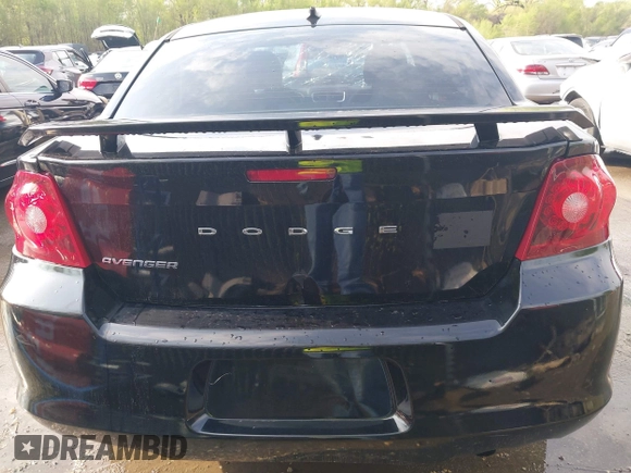 2014 Dodge Avenger SE with VIN 1C3CDZAB6EN120955, listed as a IAAI auction lot 42030602 with Not provided miles and . Bid and sale history available at DreamBid. Image 16.
