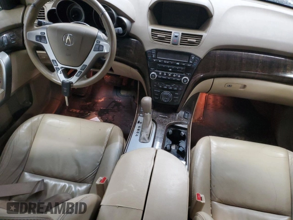 2012 Acura MDX Tech/Entertainment Pkg with VIN 2HNYD2H41CH547265, listed as a Copart auction lot 51605075 with 140,690 mi miles and Salvage Title. Bid and sale history available at carsss.com. Image 8.