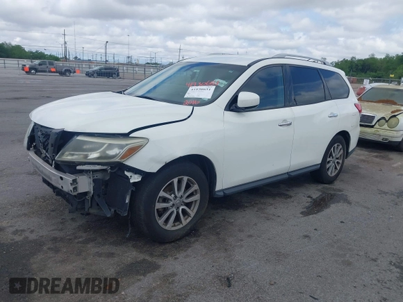 2016 Nissan Pathfinder S with VIN 5N1AR2MN5GC613411, listed as a IAAI auction lot 41930651 with 277,992 mi miles and . Bid and sale history available at DreamBid. Image 15.