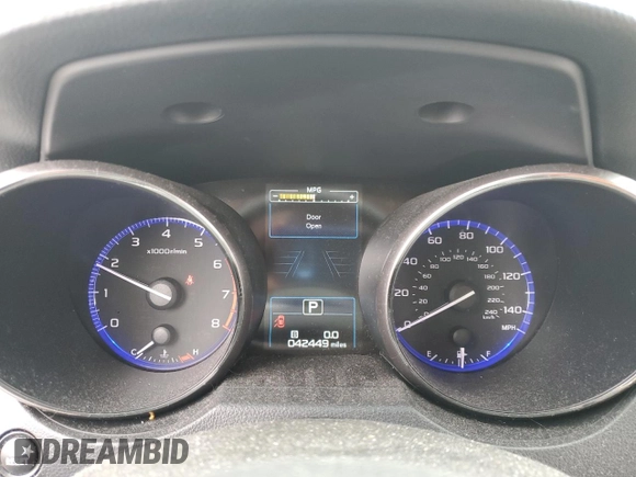 2019 Subaru Outback Premium with VIN 4S4BSAFC9K3355384, listed as a Copart auction lot 59056395 with 42,449 mi miles and Salvage title. Bid and sale history available at DreamBid. Image 9.