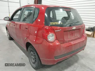 2009 Chevrolet Aveo 1LT with VIN KL1TD66E89B610602, listed as a IAAI auction lot 41829837 with 121,664 mi miles and . Bid and sale history available at DreamBid. Image 3.