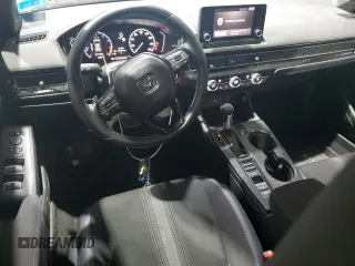 2023 Honda Civic Sport with VIN 19XFL2H83PE004830, listed as a Copart auction lot 48490575 with 30,358 mi miles and Salvage Title. Bid and sale history available at DreamBid. Image 8.