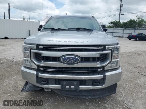 2021 Ford F-250 XL with VIN 1FT7W2BN4MEC34068, listed as a Copart auction lot 56730745 with 53,411 mi miles and Salvage title. Bid and sale history available at DreamBid. Image 5.