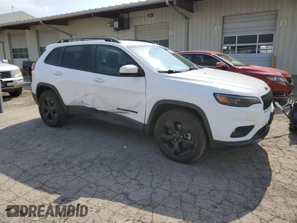 2021 Jeep Cherokee Altitude with VIN 1C4PJMLB0MD118743, listed as a Copart auction lot 52764535 with 139,383 mi miles and Salvage title. Bid and sale history available at DreamBid. Image 4.
