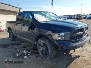 2019 Ram 1500 Express with VIN 1C6RR7FG0KS533796, listed as a IAAI auction lot 41690178 with 91,504 mi miles and . Bid and sale history available at DreamBid. Image 1.