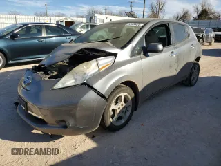 2015 Nissan LEAF S z VIN 1N4AZ0CP6FC303879, wystawiony jako Copart lot #44189424 z przebiegiem Nie podano mil oraz Szkody całkowita. Historia ofert i sprzedaży dostępna na DreamBid. Obrazek 1.