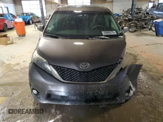 2011 Toyota Sienna SE with VIN 5TDXK3DC4BS119068, listed as a Copart auction lot 45960275 with 73,252 mi miles and Salvage Title. Bid and sale history available at carsss.com. Image 5.