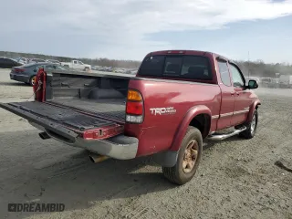 2001 Toyota Tundra Ltd with VIN 5TBBT48151S214199, listed as a Copart auction lot 47729815 with 165,256 mi miles and Salvage Title. Bid and sale history available at carsss.com. Image 3.