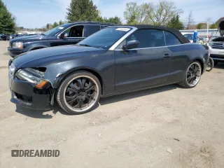 2012 Audi A5 2.0T Premium Plus with VIN WAUJFAFH9CN003358, listed as a Copart auction lot 53102245 with 144,428 mi miles and Salvage Title. Bid and sale history available at carsss.com. Image 1.