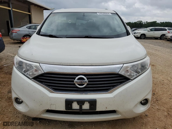2015 Nissan Quest S with VIN JN8AE2KP8F9121606, listed as a Copart auction lot 54638664 with 104,186 mi miles. Bid and sale history available at carsss.com. Image 5.