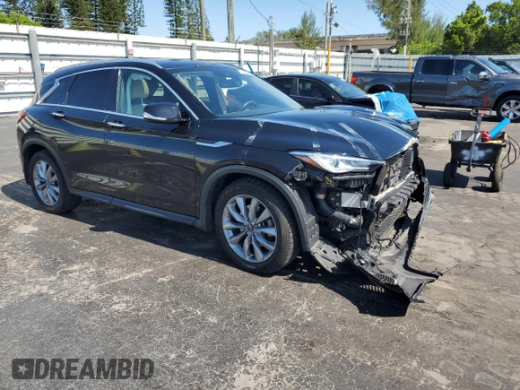 2021 Infiniti QX50 Essential с VIN 3PCAJ5CB3MF104596, выставлен на аукционе Copart как лот 56932595 с пробегом 39 058 миль миль и На запчасти • Non repairable. История ставок и продаж доступна на DreamBid. Изображение 4.
