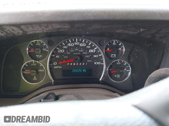 2008 Chevrolet Express Cargo with VIN 1GCFG154681204556, listed as a IAAI auction lot 41928049 with 171,171 mi miles and . Bid and sale history available at DreamBid. Image 7.