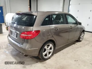 2013 Mercedes-Benz B 250 Sports Tourer with VIN WDDMH4EB1DJ161295, listed as a Copart auction lot 52190755 with 112,113 mi miles and Clean Title. Bid and sale history available at DreamBid. Image 3.