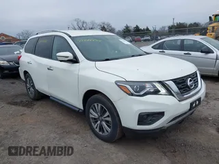 2020 Nissan Pathfinder SL with VIN 5N1DR2CN8LC601472, listed as a IAAI auction lot 41474477 with 93,772 mi miles. Bid and sale history available at carsss.com. Image 1.