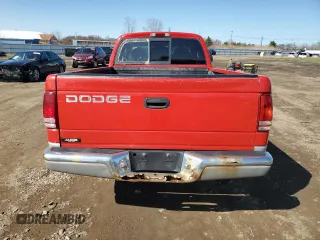 1997 Dodge Dakota with VIN 1B7GL23Y4VS156802, listed as a Copart auction lot 51536585 with 188,403 mi miles and Salvage Title. Bid and sale history available at carsss.com. Image 6.