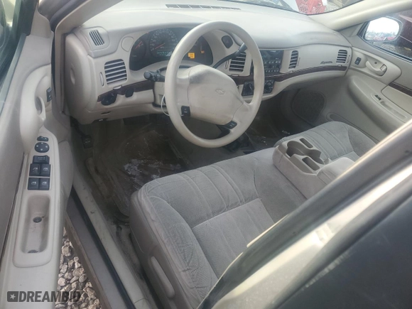 2001 Chevrolet Impala with VIN 2G1WF52E119250829, listed as a Copart auction lot 44790935 with 105,813 mi miles and Salvage Title. Bid and sale history available at carsss.com. Image 8.